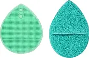 Cala Mint facial exfoliator duo