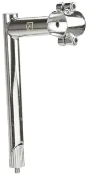 Velo Orange Quill Stem - 31.8mm Clamp, 22.2-24tpi Quill, 110mm, Chrome