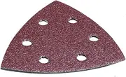 Makita 180# Grit Hook & Loop Long Life Multitool Sand Paper, Red (Pack of 10)