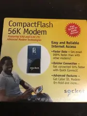 Socket M07007-693 CompactFlash 56k Modem ~ Usedhandhelds