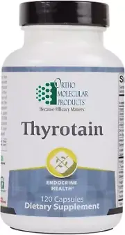 Ortho Molecular - Thyrotain - 120 Capsules NEW