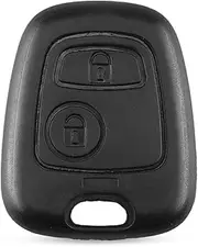 FLJKCT 2 Buttons Without Blade Repalcement Remote Car Key Case Shell,for Citroen 307 C1 C2 C3 Pluriel C4 C5 C8 Xsara Picasso