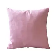 Cotton Canvas Cushion Cover Pillow Case - Salmon Pink