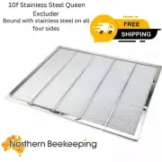 10 Frame Stainless Steel BeeHive 10F Queen Excluder Bee Hive Queen excluder