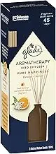 Glade Aromatherapy Reed Diffuser, Infused with Essential Oils, Orange and Neroli Home Fragrance, 1 Count