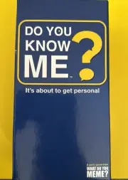 Party Game Do You Know Me? from What Do You Meme? (17+) Card Game 2-8 Players