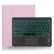 Detachable Bluetooth Keyboard Tablet Case For Ipad Pro 11 With Touchpad Pen Slot & Backlight - Plain Texture