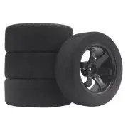 RC Foam Tire Wheel 70x27mm Hex 12mm WLtoys HSP HPI 1/16 1/14 1/12 1/10 NO GLUE