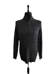 Smartwool Sweater Mens Medium Ripple Ridge 1/4 Zip Pullover NWT $145 Wool Blend