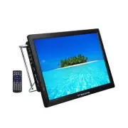 Trexonic Portable Rechargeable 14 Inch 720p LED TV with HDMI, SD/MMC, USB, VG...