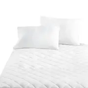 Fitted Cotton Cover Quilted Mattress Protector Topper Underlay
