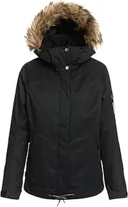 [Roxy] Women's Meade WarmFlight Insulated Jacket True Black Small