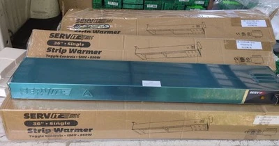 423SWT36 Serv It 36" Strip Warmer Single Toggle Controls 120V, 850W New -1