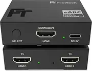 FeinTech AX420 HDMI eARC Switch 2 TV x 1 Soundbar - Use Your Soundbar on 2 Displays