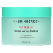 Bringgreen, Tea Tree Cica, Trouble Soothing Toner Pad, 5.29 oz (150 g)
