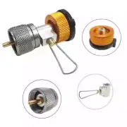 3pcs/set Camping Stove Adapter Butane Canister Adapter Refill Adapter Canister