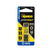 Kango Hypertorque 50mm HEX5 Impact Driver Bit - 2 Pack Power Tools Supplies