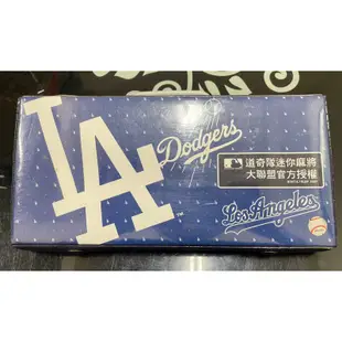 絕版收藏品 大聯盟 LA 棒球 美國職棒 Dodgers 洛杉磯道奇隊 迷你麻將