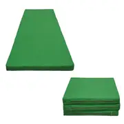 Folding Yoga Green Mat - Gymnastics Floor Exercise Gym Mat - 180Cm*60Cm*5Cm