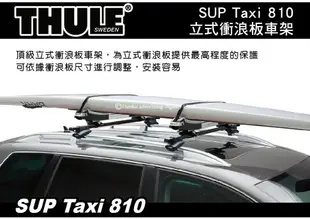 【MRK】Thule SUP Carrier Taxi 810 立式衝浪板車架 車頂攜帶衝浪板 車頂架 攜浪板架