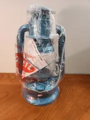 Dietz Little Wizard Kerosene Lantern N.Y. USA Blue Metal and Glass .