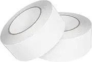 NUOBESTY Carpet Edge Binding Tape Rolls Rug Tapes Grid 50mm x 20m White Paper Easy to Use Clean