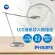 【Philips 飛利浦】LED護眼放大鏡檯燈(PD039)