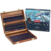 Derwent Inktense Watersoluble Pencils Wooden Box 48 Assorted R2300151