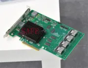 one New LSI00244 9201-16i PCI-Express 2.0 x8 SATA / SAS Host Bus Adapter Card