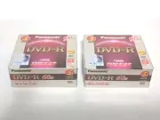 【SEALED 5-Pack x2】Panasonic Mini DVD-R 2.8GB 60min for Camcorder Double Sided