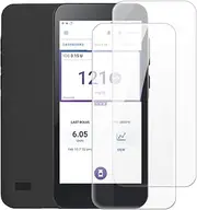 2 Pack Tempered Glass Screen Protector Set Compatible with Omnipod 5, HD Clear, Anti-Scratch, Bubble-Free, Easy Installation