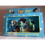 【烏力烏力屋】 THINK WAY TOY STORY 玩具總動員  胡迪 巴斯光年 抱抱龍 GIFT SET 盒況不佳