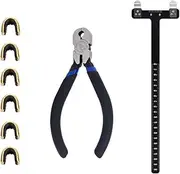 LAPOOH Archery Adjustment Tool Bow String Nocking Points Pliers T Squares Tuning Ruler for for Recurve and Compound Bowstring Accessories