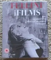 NEW! OOP! Fellini Four Films Blu-ray Set 8 1/2 La Dolce Vita Juliet Cult Films