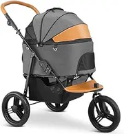 Foldable Stroller Pet Stroller Large Dog Stroller Cat Stroller Dog Walking Stroller