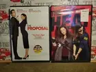 2 dvd lot SANDRA BULLOCK- The Proposal & THE HEAT NEW SEALED ORIGINAL MINT DVDS