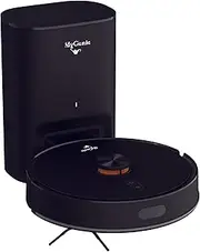 MyGenie IQ1000 Self Empty Robotic Vacuum Cleaner Plus Tower Lightstream LIDAR, Black