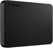 Toshiba Canvio Basics 2TB Portable External Hard Drive USB 3.0, Black - HDTB420XK3AA