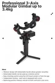 Manfrotto Modular Gimbal MVG300XM *BRAND NEW SEALED*Unopened Photography Camera