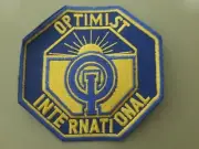 Optimist International Vintage Embroidered Patch.