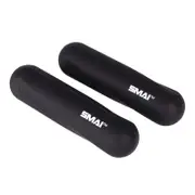 SMAI Silicone Hand Weights - 0.5kg (Pair) - Black
