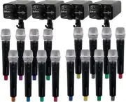 VocoPro Portable 16 Handheld Field/Camera-Mountable Wireless Microphone System