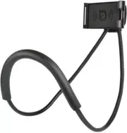 Universal Hanging On Neck Cell Phone Mount Holder Flexible Lazy Bracket Stand