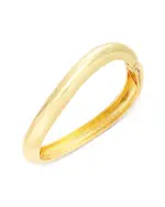 Aqua Wavy Bangle Bracelet - Exclusive