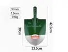 Farm tools for digging fields and planting Thick manganese steel pointed shovel
