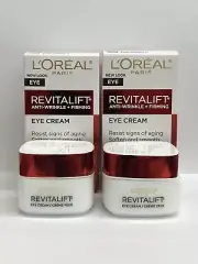 2 Pack L'Oréal Paris Revitalift Anti Wrinkle Firming Eye Cream - 0.5oz Each