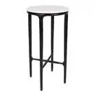 NEW Cafe Lighting Heston Petite Marble Side Table Black