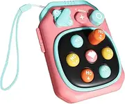 Fast Push Bubble Toy - Quick Press Bubble Game Console | Sensory Toy for Kids Teens Adults, Travel Activities for Stress Relief, Handheld