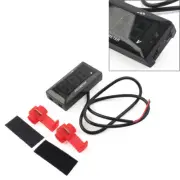 12V Digital LED Display Voltmeter Voltage Gauge Panel Meter Kit Motorcycle White