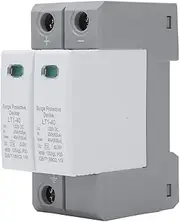 DC Protective Device Modular Design Retardant Arrester Device 2P 40KA Quick Response Lightning Protection Home Safety
